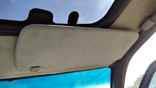 1990-1995 Nissan Pathfinder Passenger Right Sun Visor Oem Gray