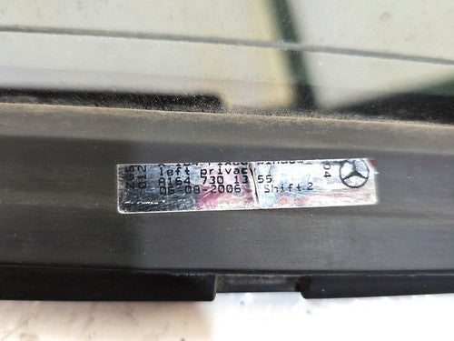 07-12 Gl320 Driver Left Rear Vent Window Small Back Door Glass With Frame Oem