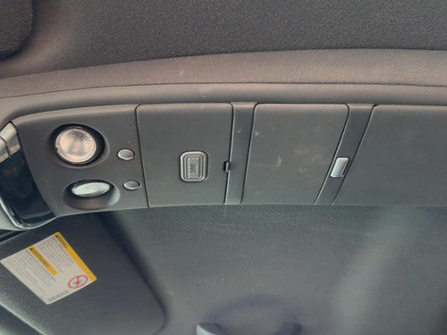 00-01 S10 Blazer Center Overhead Console Dome Light Map Lamp Cubby Graphite 12H