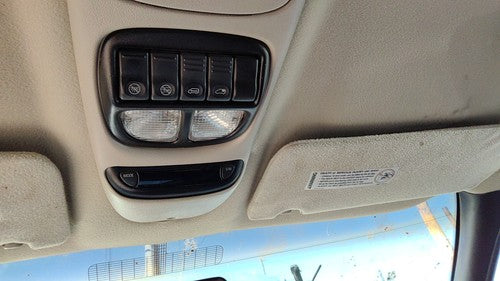 00-05 Chevy Venture Center Overhead Console Oem Dome Light Map Lamp Cubby Gray
