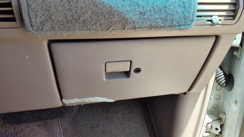 1991-1994 Ford Explorer Glove Box Assembly Complete Door With Latch Oem Tan