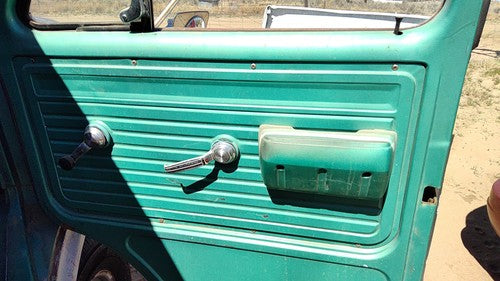1971 Chevy Van G20 Passenger Right Front Door Trim Panel With Armrest