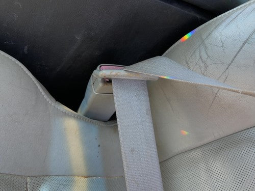 06-07 Chevy Monte Carlo Driver Left Front Seat Belt Buckle Receiver Oem Gray 832