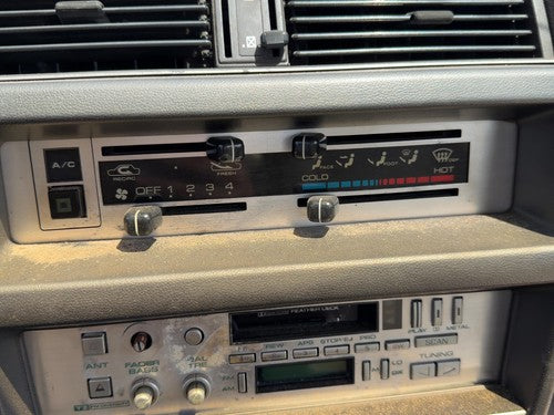 87-88 Nissan Maxima Temperature Control Module In Dash Heater Ac Head Unit Oem