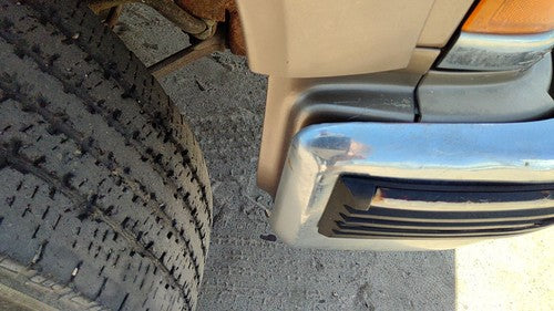 95-00 Silverado 2500 Passenger Right Moulding From Fender Trim Strip Gold 55U