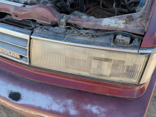 1987-1988 Nissan Maxima Driver Left Head Light Oem Front Lamp Chrome B606038E60