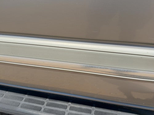 05 Suburban 1500 Driver Left Rear Moulding Door Back Trim Strip Silver Birch 59U