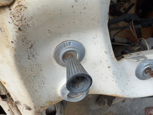 1967-1972 Ford F350 Air Control Knob with Cable Manual 2WD Factory OEM