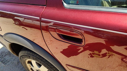 2001-2007 Volvo V70 Xc Passenger Right Rear Outside Door Handle Oem Back Red 445