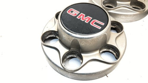 95-99 Gmc Sierra 1500 Set Of 4 Center Cap Wheel Center Hub Covers Chrome 46282
