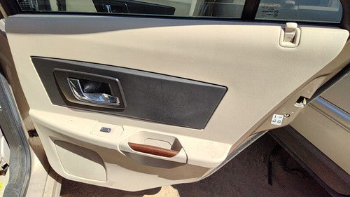 04-05 Cts Passenger Right Rear Door Trim Panel With Switches Back Neutral 702