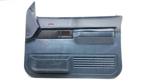 1988-1993 Gmc Sierra 2500 Passenger Right Front Door Trim Panel Oem Blue
