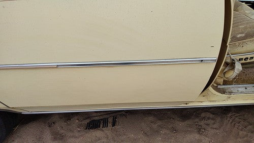 80 Cadillac Deville Passenger Right Rear Moulding From Door Oem Back Trim Strip