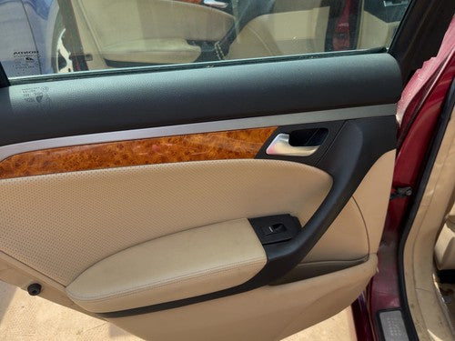 2004-2006 Acura Tl Driver Left Rear Door Trim Panel With Switches Back Tan C