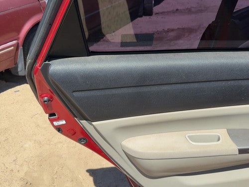 06-09 Prius Driver Left Rear Door Trim Panel With Switches Back Cloth Inner Bisq
