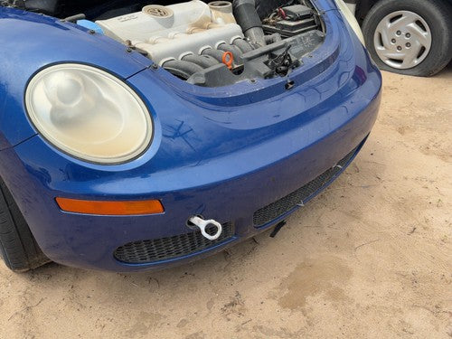 06-10 Beetle Convertible Front Bumper Cover Assembly Oem Without Fog Lamps Blue