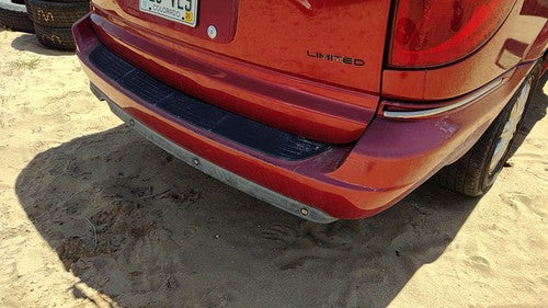 2005-2007 Chrysler Town Country Rear Bumper Cover Assembly Oem Back Red Prh