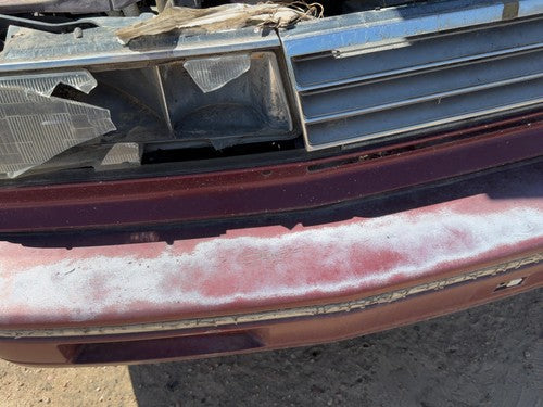1987-1988 Nissan Maxima Trim Strip Below Front Grille Assembly Oem Gxe Red