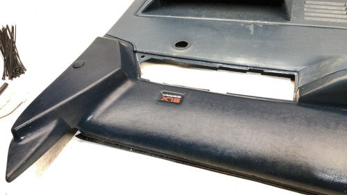 1988-1993 Gmc Sierra 2500 Driver Left Front Door Trim Panel Oem Blue