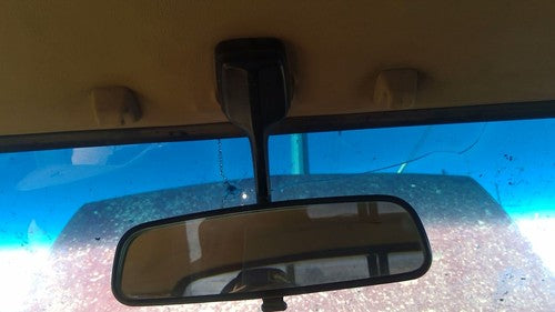 1984-1987 Isuzu Pup Pickup Inside Rear View Mirror Oem Windshield Mounted