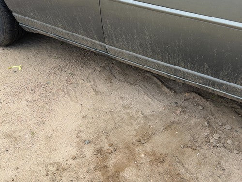 98-04 Seville Passenger Right Lower Rocker Panel Moulding Sts Thunder Gray 88U