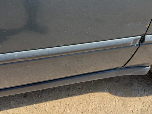 96-00 Civic Passenger Right Front Moulding From Door Oem Trim Strip Blue B-73M
