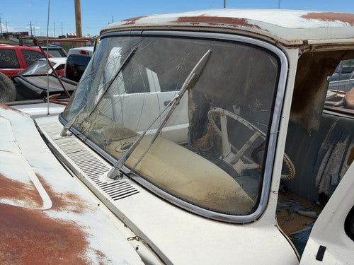 1967-1972 Ford F350 Windshield Chrome Trim Conventional Cab Factory OEM