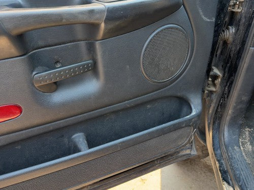 02 Ram 1500 Driver Left Front Door Trim Panel With Master Switch Dark Gray V9Dv