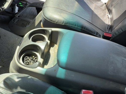 1997-2003 Ford F150 Complete Center Floor Console Assembly Gray F2