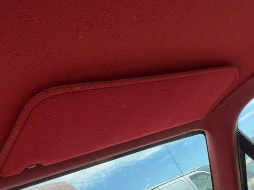 1987-1991 Ford F150 Passenger Right Sun Visor Oem Red