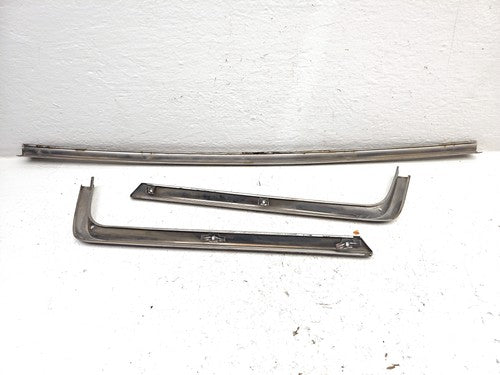 1964-1966 Ford Thunderbird Coupe Chrome Trim Moulding Around Back Glass Oem