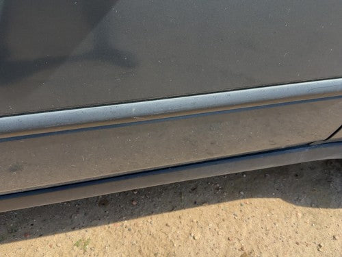 96-00 Civic Passenger Right Front Moulding From Door Oem Trim Strip Blue B-73M