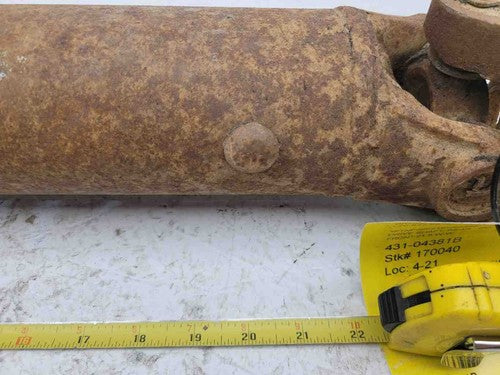 1999-2002 Ford F250 Super Duty Front Section Of Rear Driveshaft Oem 21.5 W-W