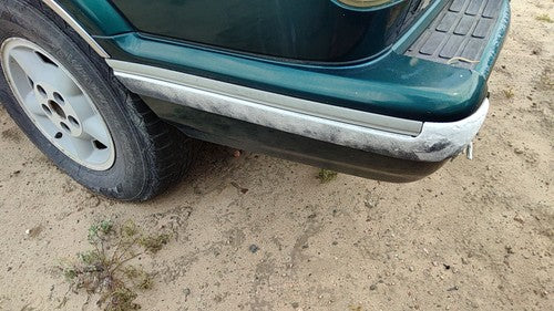 1995-1997 S10 Blazer Driver Left Rear Moulding Bumper End Cap Oem Green