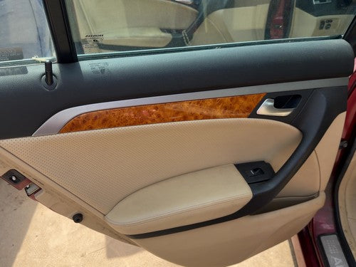 2004-2006 Acura Tl Driver Left Rear Door Trim Panel With Switches Back Tan C