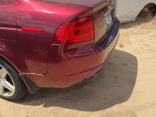 2004-2006 Acura Tl Rear Bumper Cover Assembly Oem Back Redondo Red 04715Sepa90Zz