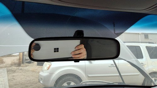2010-2024 Kia Soul Inside Rear View Mirror Oem Windshield Mounted 851013X100