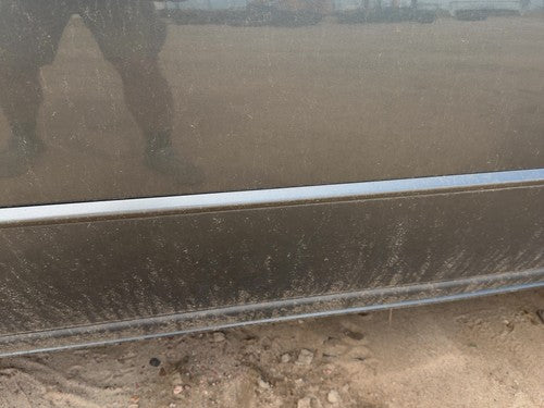 98-04 Seville Passenger Right Front Moulding Door Upper Sedan Thunder Gray 88U