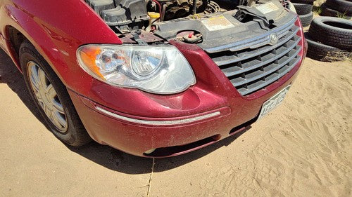 2005-2007 Chrysler Town Country Front Bumper Cover Assembly Oem Red Prh