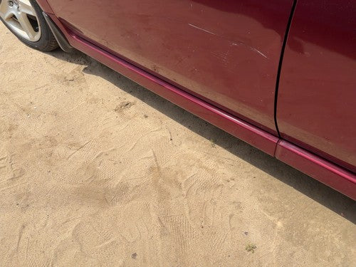 2004-2006 Acura Tl Driver Left Lower Rocker Panel Moulding Oem Redondo Red