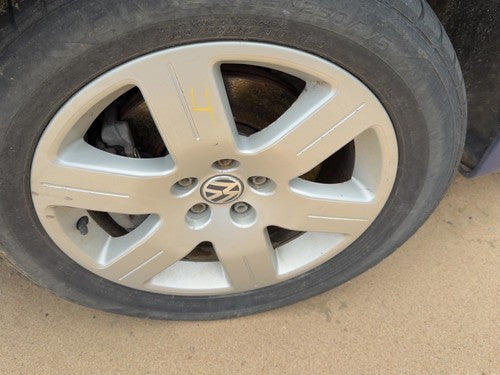 06-09 Beetle Convertible 16" Aluminum Wheel Factory 6 Spoke Rim