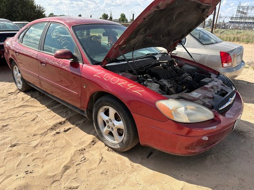 2000-2003 Ford Taurus Driver Left Front Seat Belt Buckle Receiver Oem Gray