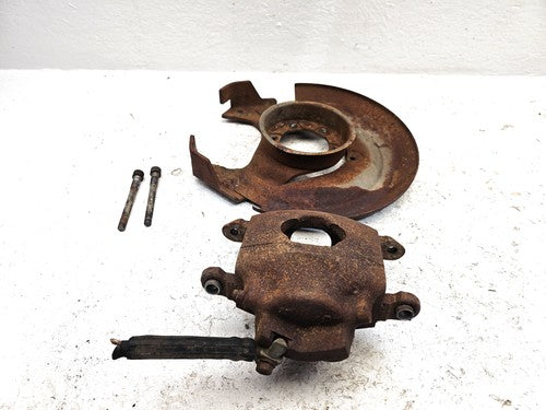 71-78 Silverado K10 Passenger Right Front Brake Caliper With Mount Bracket Oem