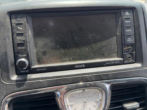 2012 Chrysler Town & Country Dash Display Screen Radio RBZ Satellite 68485776AA