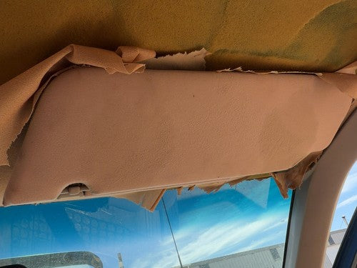 91-94 Ford Explorer 2 Dr Passenger Right Sun Visor OEM Tan with Mirror