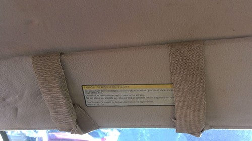 1985-1997 Chevy Astro Driver Left Sun Visor Oem Tan