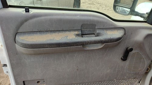 99-01 F250 Super Duty Driver Left Front Door Trim Panel With Master Switch Gray