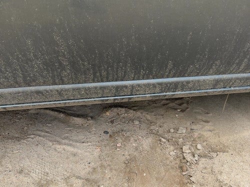 1998-2004 Cadillac Seville Passenger Right Front Lower Door Molding Thunder Gray
