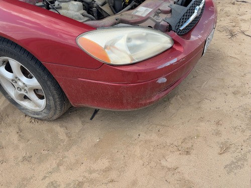 2000-2003 Ford Taurus Front Bumper Cover Assembly Oem Red 2F1Z17D957Ba