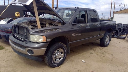03-08 Ram 2500 Passenger Right Front Axle Shaft Inner And Outer Section U-Joint